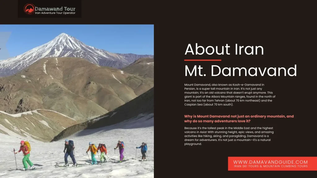 Mount Damavand trekking Guide