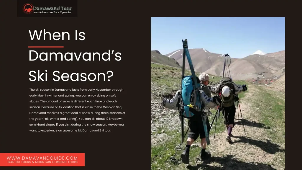 When Is Damavand’s Ski Season?