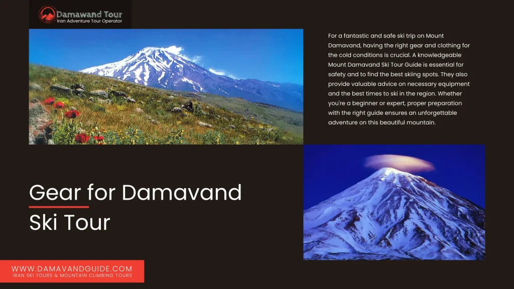 Essential Equipment : Mount Damavand Ski Tour Guide