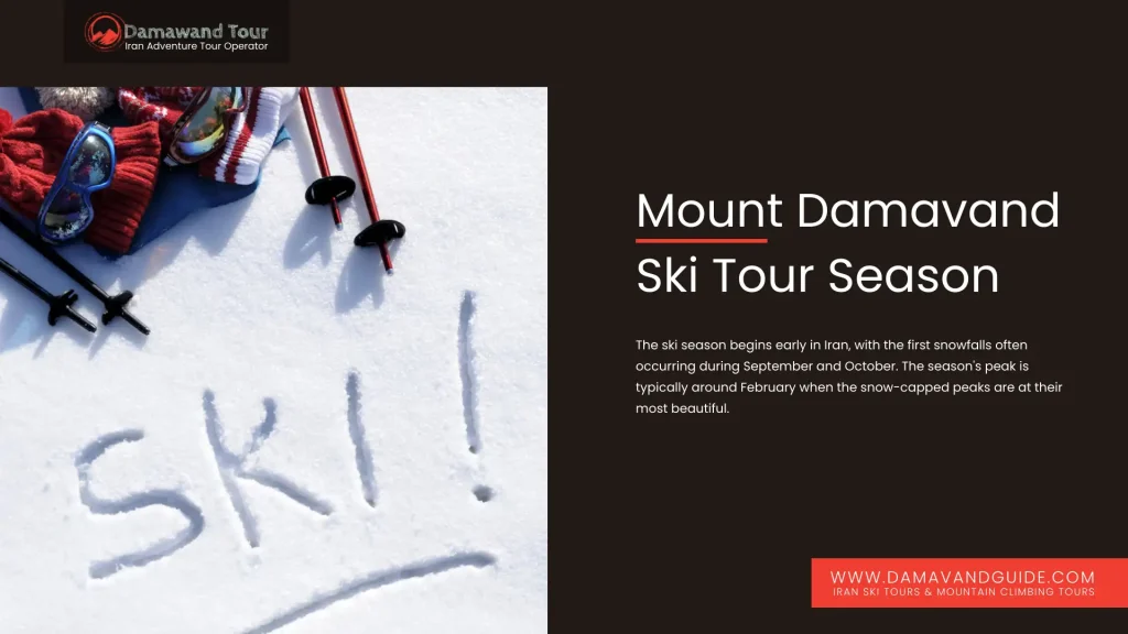 Mount Damavand Ski Tour Season