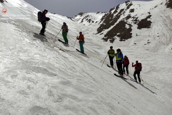 Mount Damavand ski tour guide