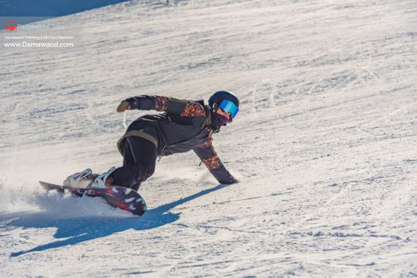 skiing in iran