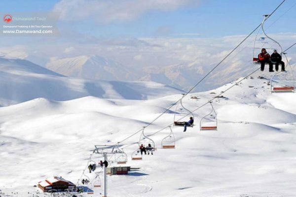 biggest ski resort in iran