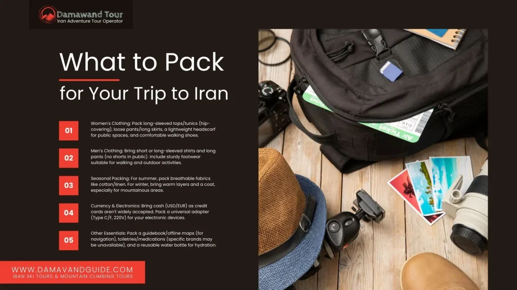 What to Pack for Your Trip to Iran