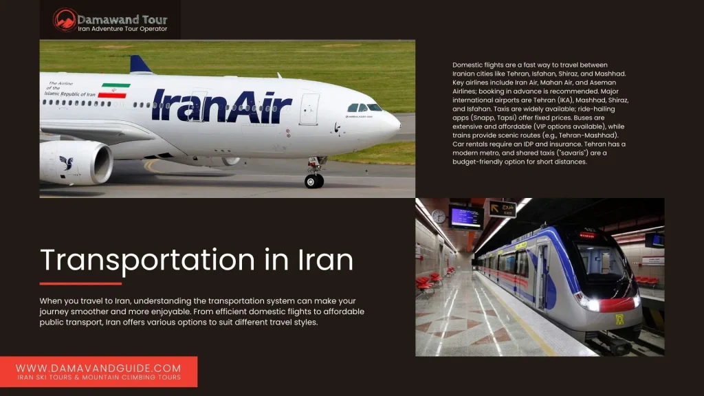 Transportation in Iran: How to Get Around