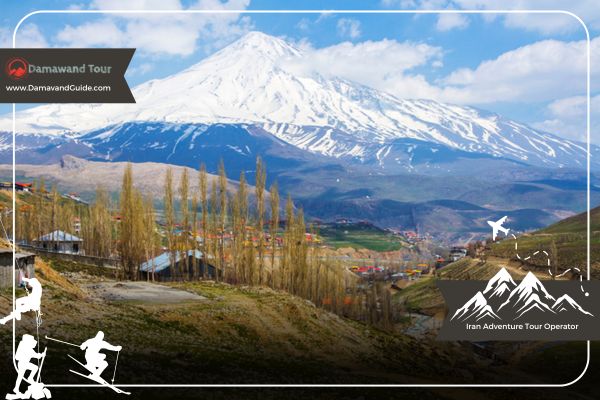 Alborz Mountain Range in Iran