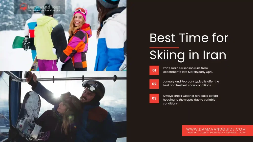 Skiing Season in Iran (Best Time for Skiing in Iran)