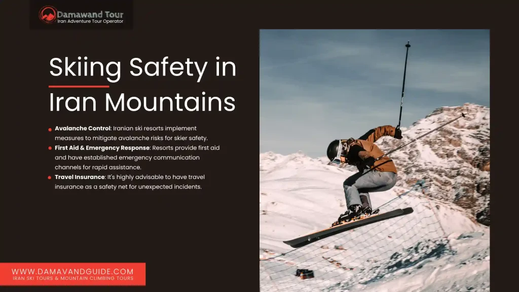 Skiing Safety in Iran Mountains