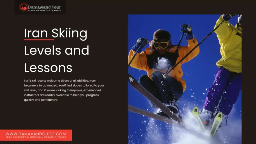 Iran Skiing Levels and Lessons