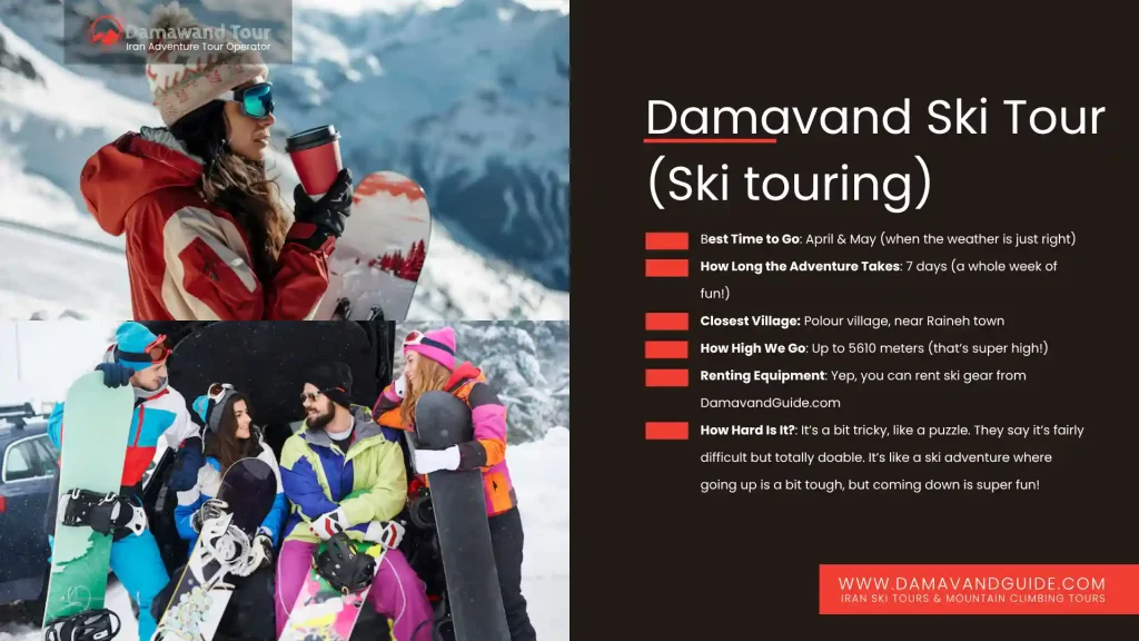 Damavand Ski Tour (Ski touring)