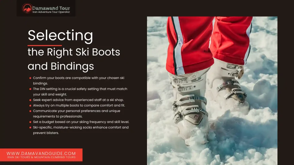 Selecting the Right Ski Boots and Bindings for the Best Skis