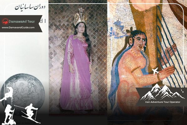 Iranian clothing history in Sassanian era. Iran clothing history