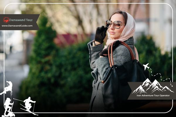 Dress Code in Iran - woman in the park